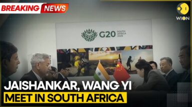 Indian EAM S Jaishankar, Wang Yi Meet In South Africa | BREAKING NEWS | WION