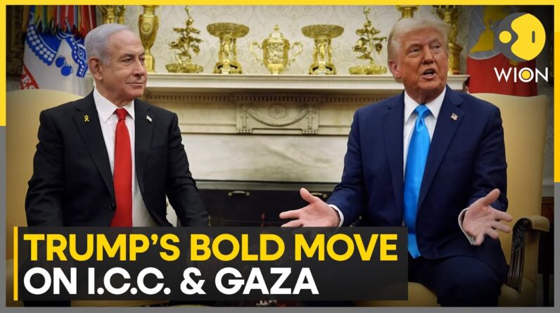 Trump Defends Netanyahu, Sanctions ICC Over Arrest Warrant And Gaza Plan Controversy | WION