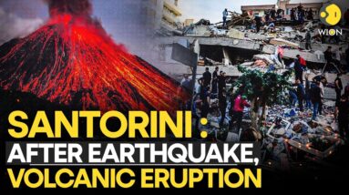 Santorini Earthquakes LIVE: After 200 Earthquakes, Now Volcanic Eruption in Greece? | WION LIVE