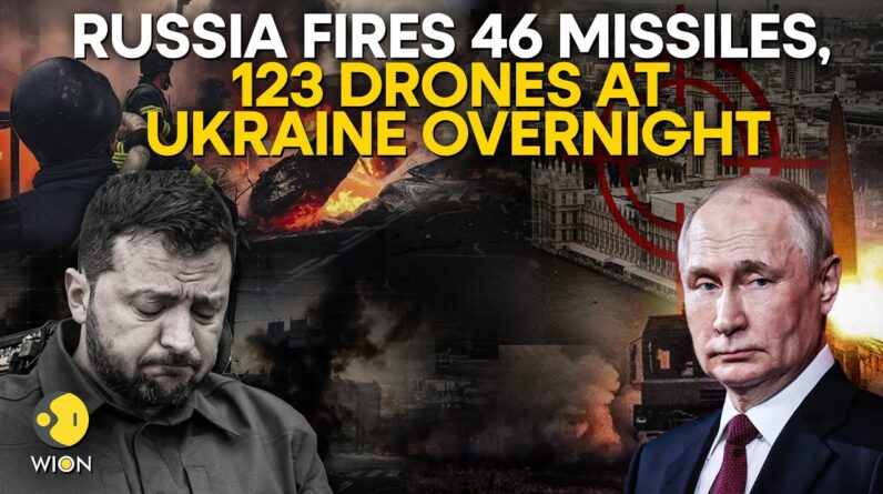 Russia Ukraine War: Russia's Deadly Attack On Kyiv Overnight, Fires 46 missiles, 123 drones | LIVE