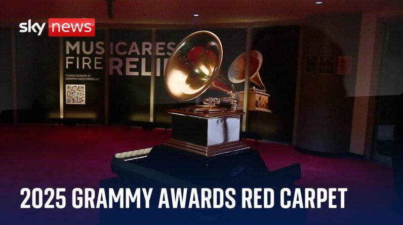 Stars walk the 2025 Grammy Awards Red Carpet