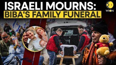 Bibas Family Funeral LIVE: Israeli Gather For Funeral Procession | Israeli Hostages | Israel Hamas