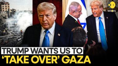 Trump Meets Netanyahu: US President 'Wants Gaza', Asks Palestinians To 'Leave' | WION Originals